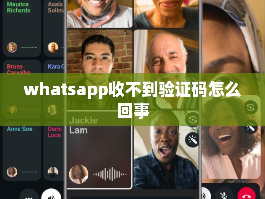 whatsapp收不到验证码怎么回事