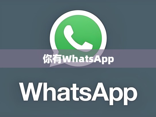 你有WhatsApp