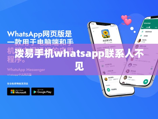 泼易手机whatsapp联系人不见
