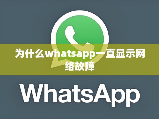 为什么whatsapp一直显示网络故障
