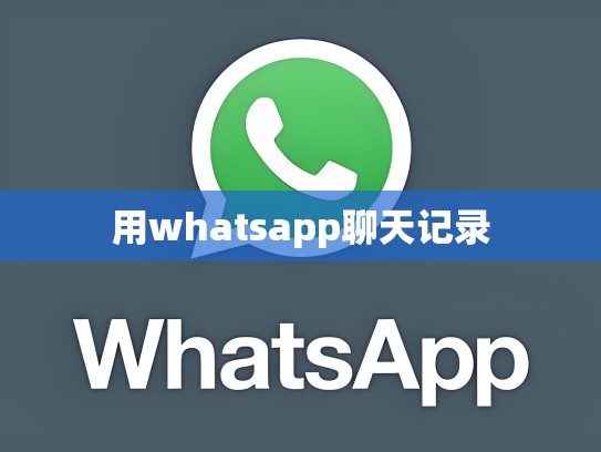 用whatsapp聊天记录