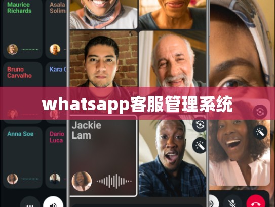 whatsapp客服管理系统