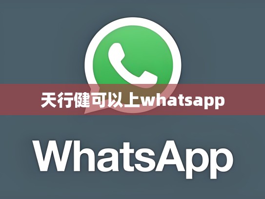 天行健可以上whatsapp