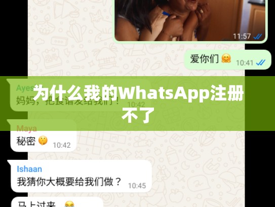 为什么我的WhatsApp注册不了