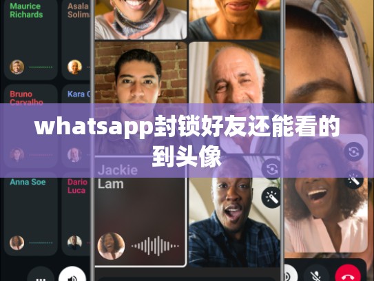 whatsapp封锁好友还能看的到头像