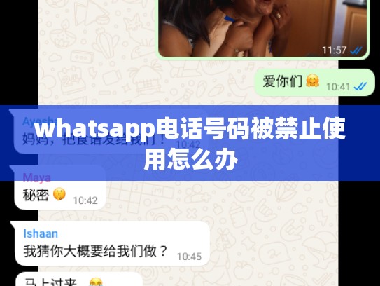 whatsapp电话号码被禁止使用怎么办