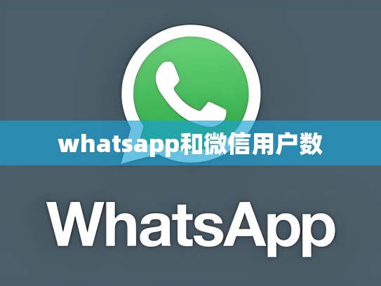 whatsapp和微信用户数