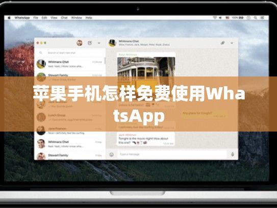 苹果手机怎样免费使用WhatsApp