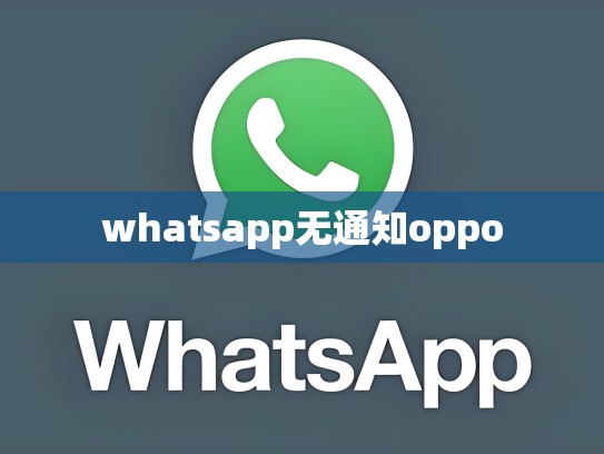 whatsapp无通知oppo