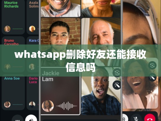 whatsapp删除好友还能接收信息吗