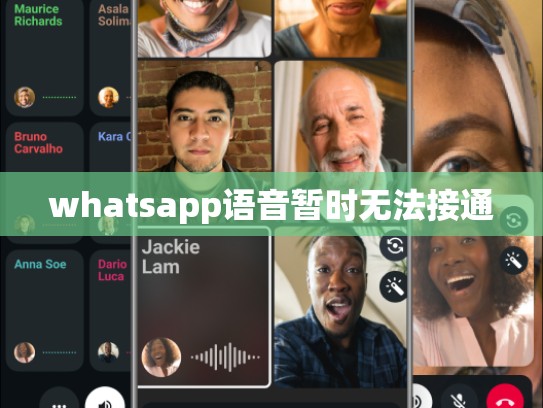 whatsapp语音暂时无法接通