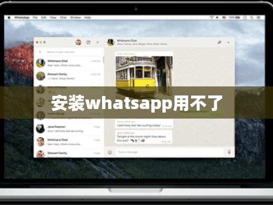 安装whatsapp用不了