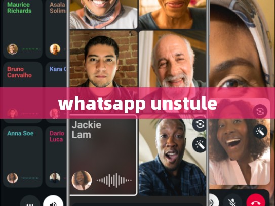 whatsapp unstule