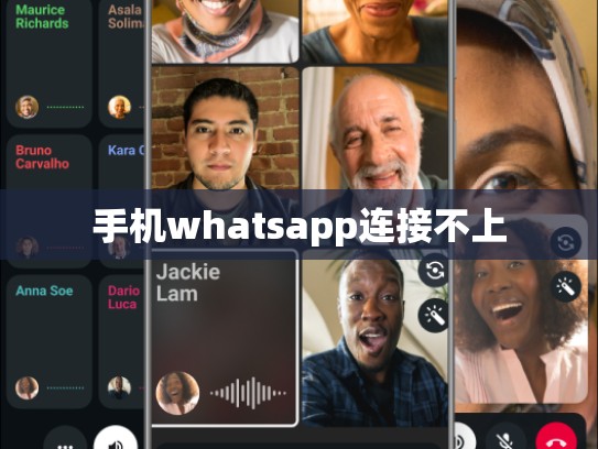 手机whatsapp连接不上