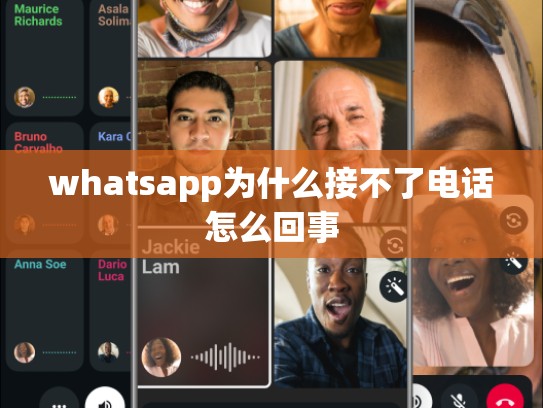 whatsapp为什么接不了电话怎么回事