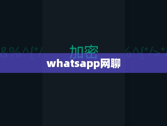 whatsapp网聊