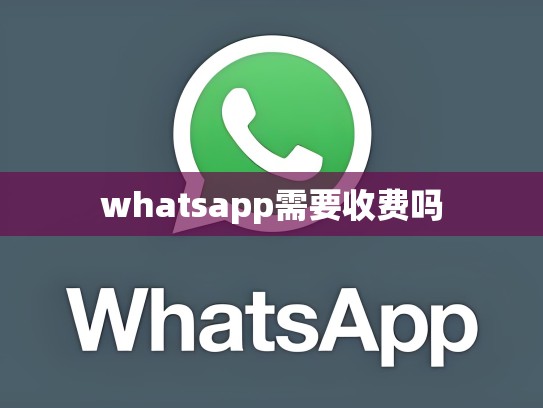 whatsapp需要收费吗