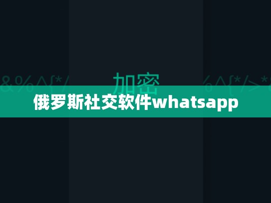 俄罗斯社交软件whatsapp