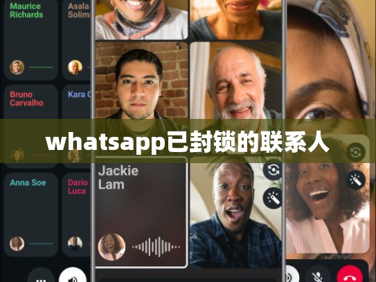 whatsapp已封锁的联系人