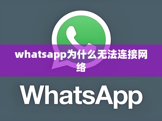 whatsapp为什么无法连接网络