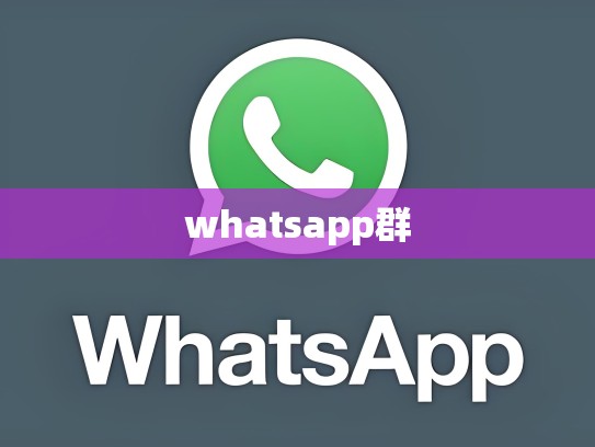 whatsapp群