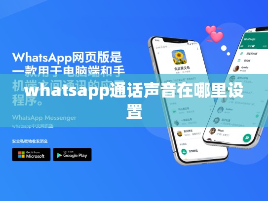whatsapp通话声音在哪里设置