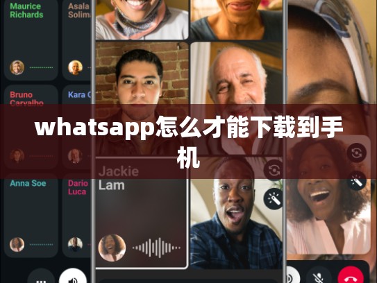 whatsapp怎么才能下载到手机