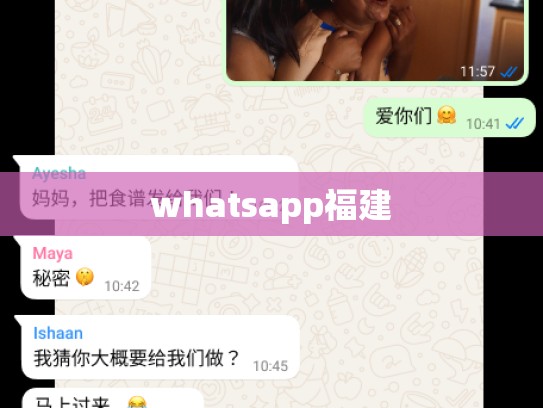whatsapp福建