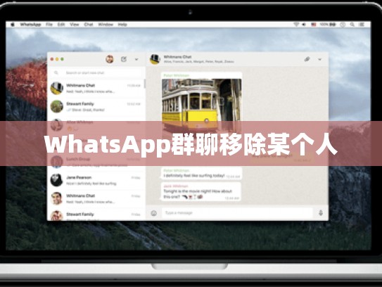 WhatsApp群聊移除某个人