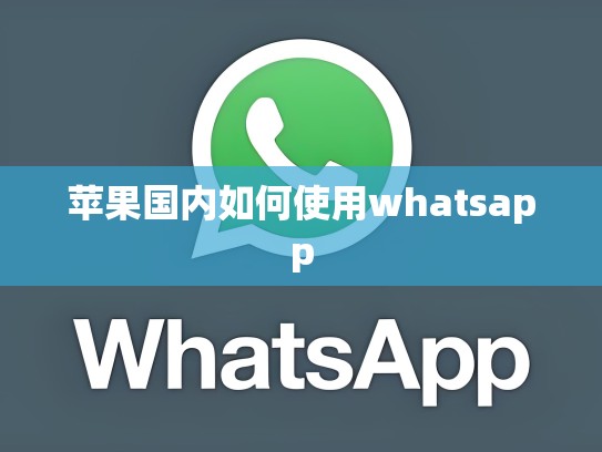 苹果国内如何使用whatsapp
