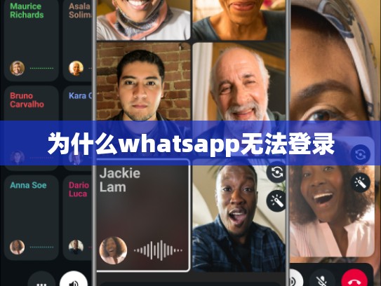 为什么whatsapp无法登录