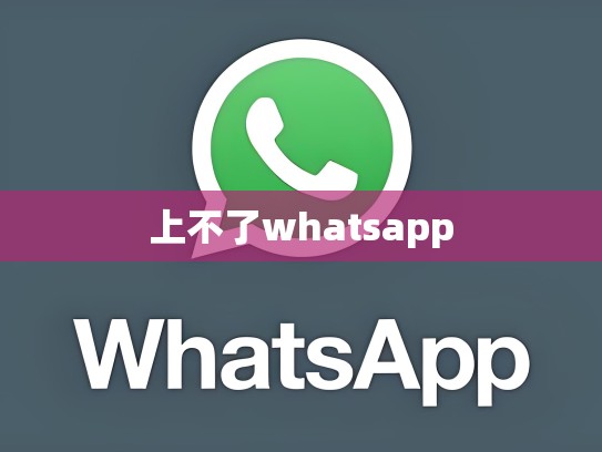 上不了whatsapp