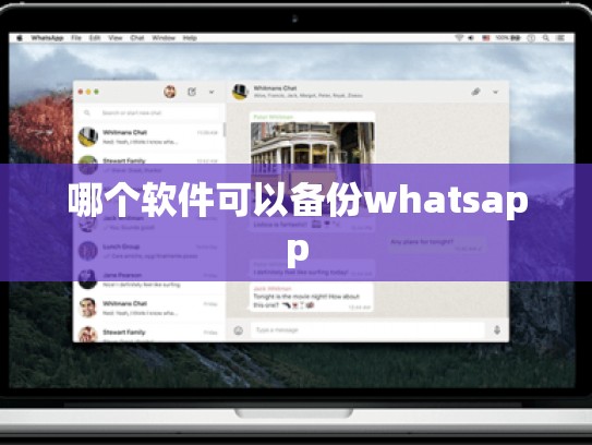 哪个软件可以备份whatsapp