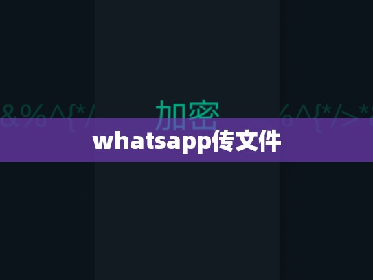 whatsapp传文件