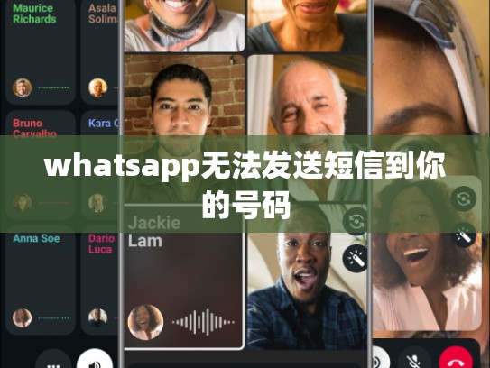 whatsapp无法发送短信到你的号码