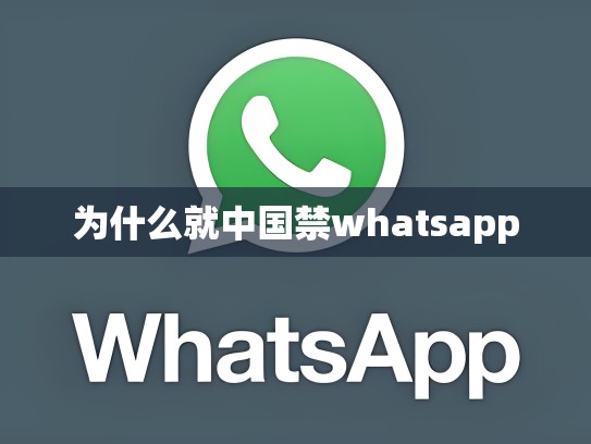 为什么就中国禁whatsapp