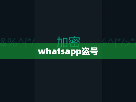 whatsapp盗号
