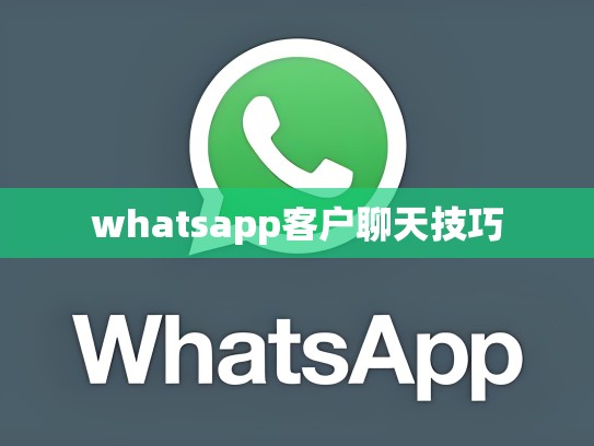 whatsapp客户聊天技巧