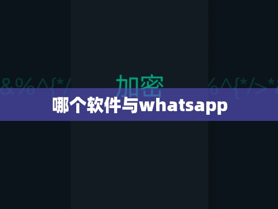 哪个软件与whatsapp