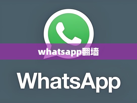 whatsapp翻墙
