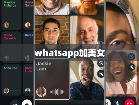whatsapp加美女