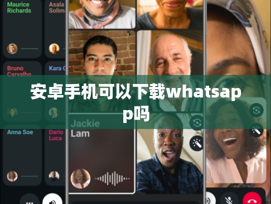 安卓手机可以下载whatsapp吗