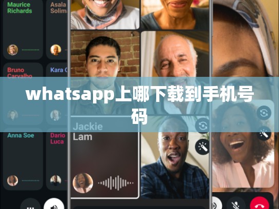 whatsapp上哪下载到手机号码