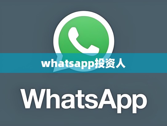 whatsapp投资人