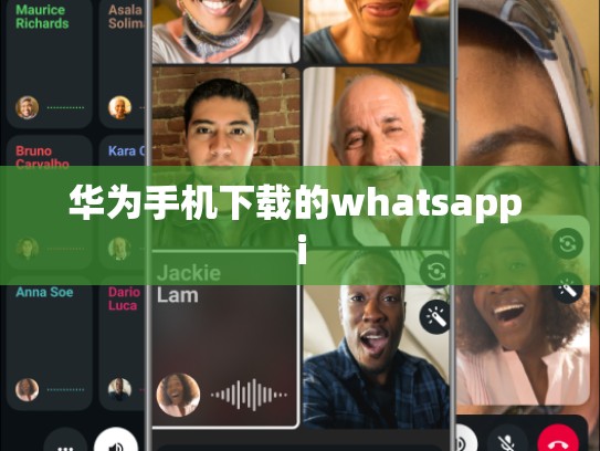 华为手机下载的whatsapp i