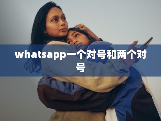 whatsapp一个对号和两个对号