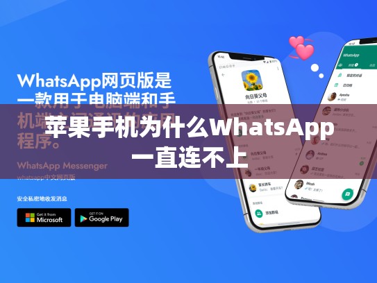 苹果手机为什么WhatsApp一直连不上