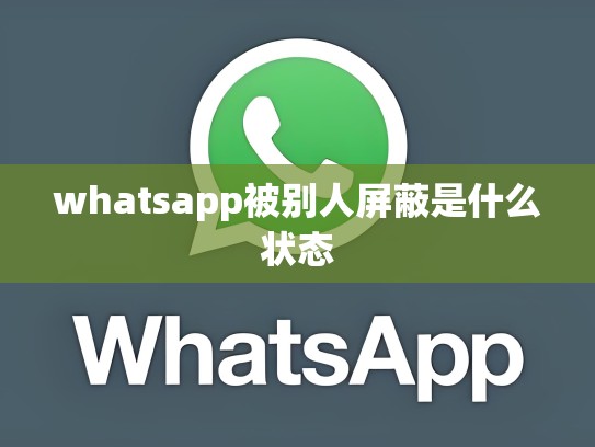 whatsapp被别人屏蔽是什么状态