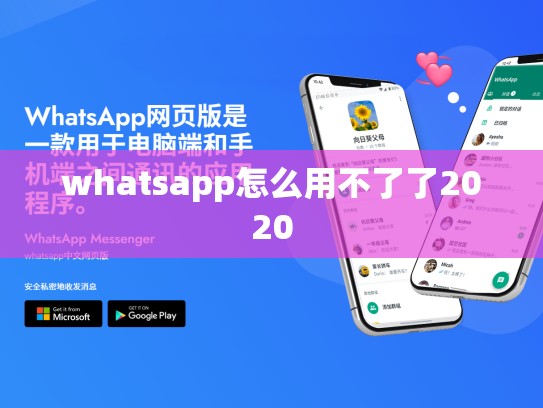 whatsapp怎么用不了了2020