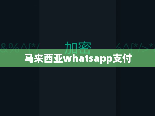 马来西亚whatsapp支付
